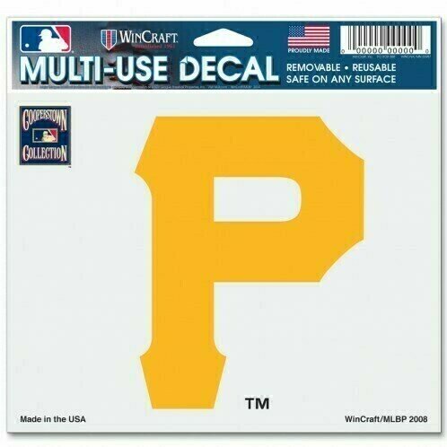 Pittsburgh Pirates 4.5" x 5.75" Ultra Decal