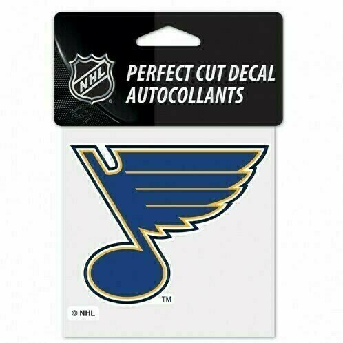 St. Louis Blues 4" x 4" Perfect Cut Color Decal