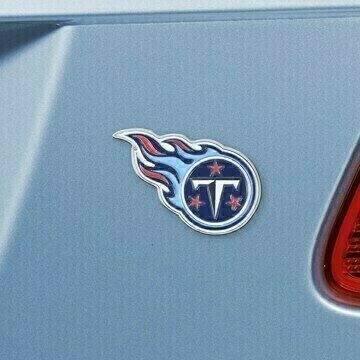 Tennessee Titans 3-D Metal Auto Emblem
