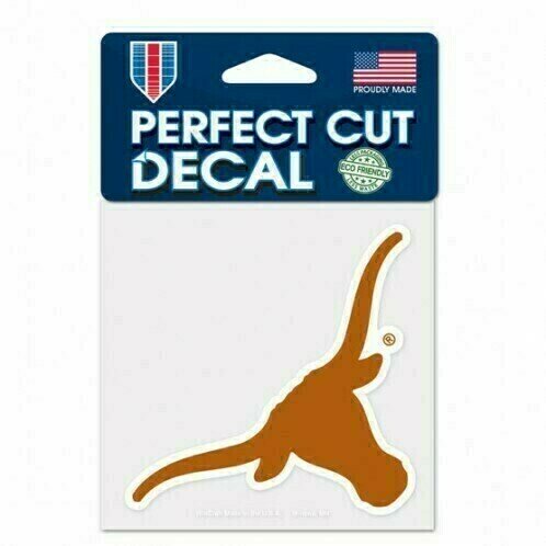 Texas Longhorns 4" x 4" Perfect Cut Color Decal