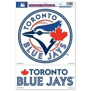 Toronto Blue Jays 11" x 17" Ultra 2 Piece Decal