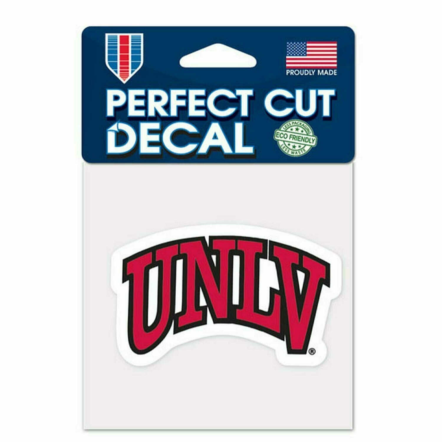UNLV Rebels 4" x 4" Perfect Cut Color Decal