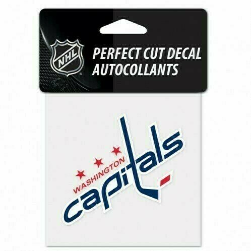 Washington Capitals 4" x 4" Perfect Cut Color Decal