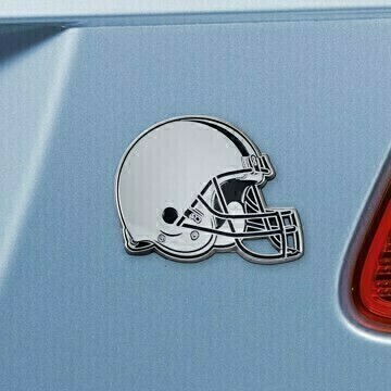 Cleveland Browns Chrome 3-D Metal Auto Emblem