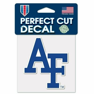 Air Force Falcons 4" x 4" Perfect Cut Color Decal