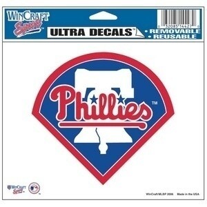 Philadelphia Phillies 4.5" x 5.75" Ultra Decal