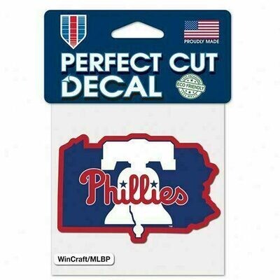 Philadelphia Phillies 8" x 8" Perfect Cut Color Decal