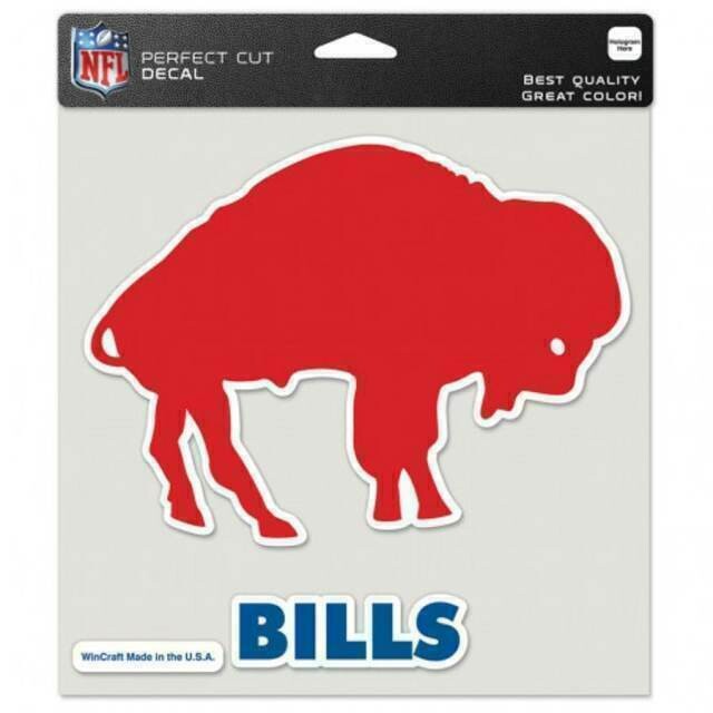 Buffalo Bills Retro 8" x 8" Perfect Cut Color Decal