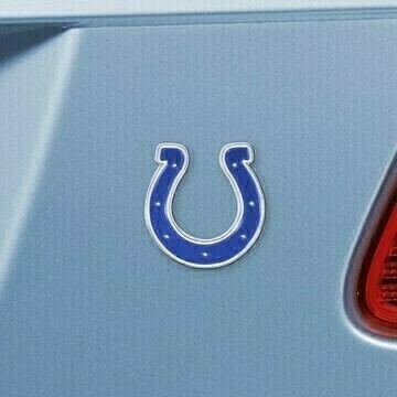 Indianapolis Colts 3-D Metal Auto Emblem