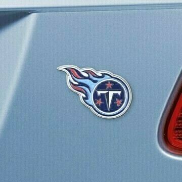 Tennessee Titans 3-D Metal Auto Emblem