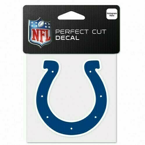 Indianapolis Colts 4" x 4" Perfect Cut Color Decal