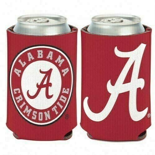 Alabama Crimson Tide Logo 12 Ounce Can Cooler Koozie