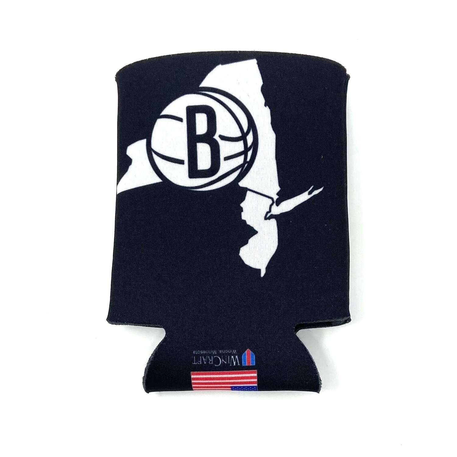 Brooklyn Nets State 12 Ounce Can Cooler Koozie