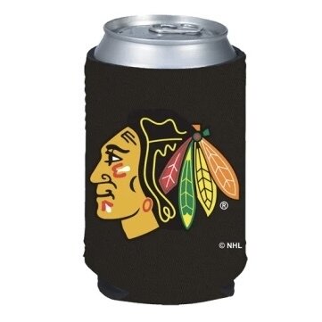 Chicago Blackhawks 12 Ounce Can Cooler Koozie