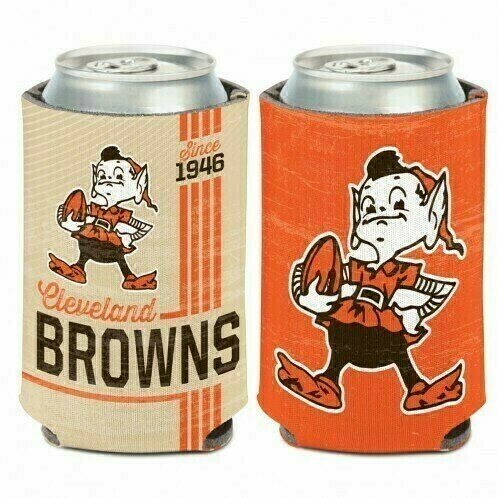 Cleveland Browns Legacy 12 Ounce Can Cooler Koozie