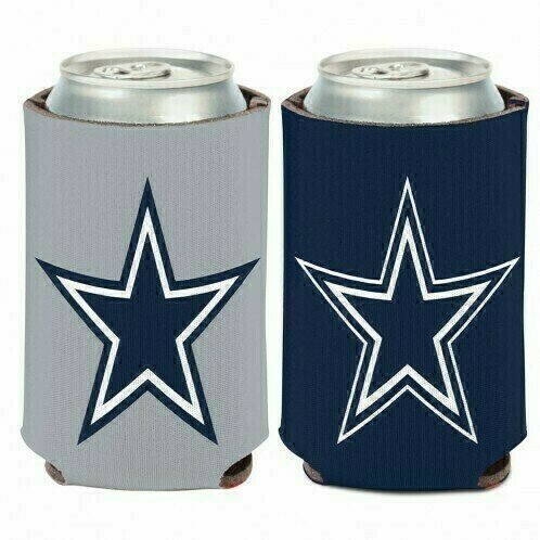 Dallas Cowboys 12 oz. Colorblock Slim Can Coolie - Sports Unlimited