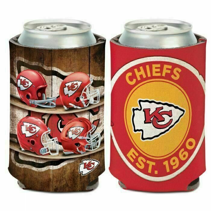 Kansas City Chiefs Evolution 12 Ounce Can Cooler Koozie