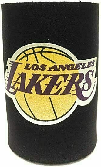 Los Angeles Lakers Black 12 Ounce Can Cooler Koozie