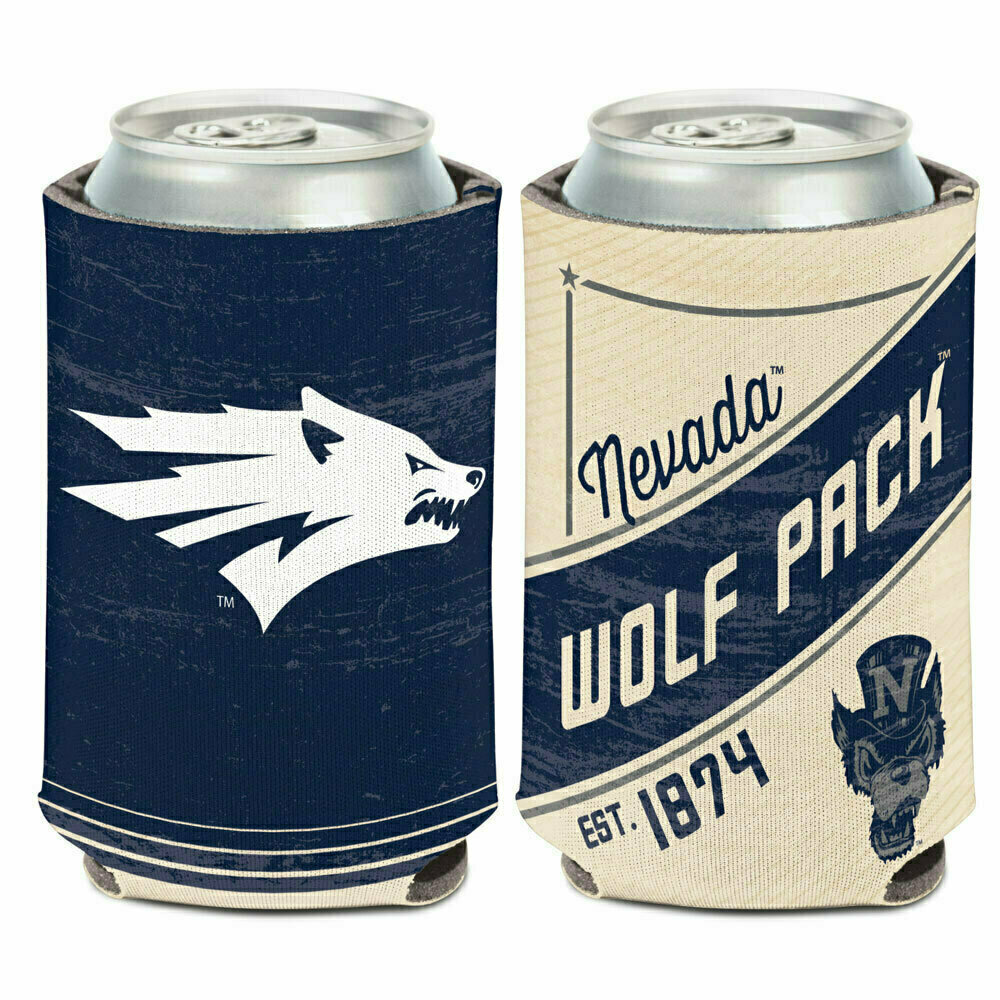 Nevada Wolf Pack 12 Ounce Can Cooler Koozie