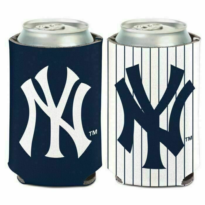 New York Yankees Logo 12 Ounce Can Cooler Koozie