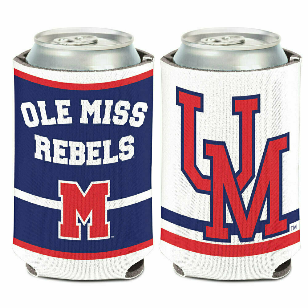 Ole Miss Rebels 12 Ounce Can Cooler Koozie