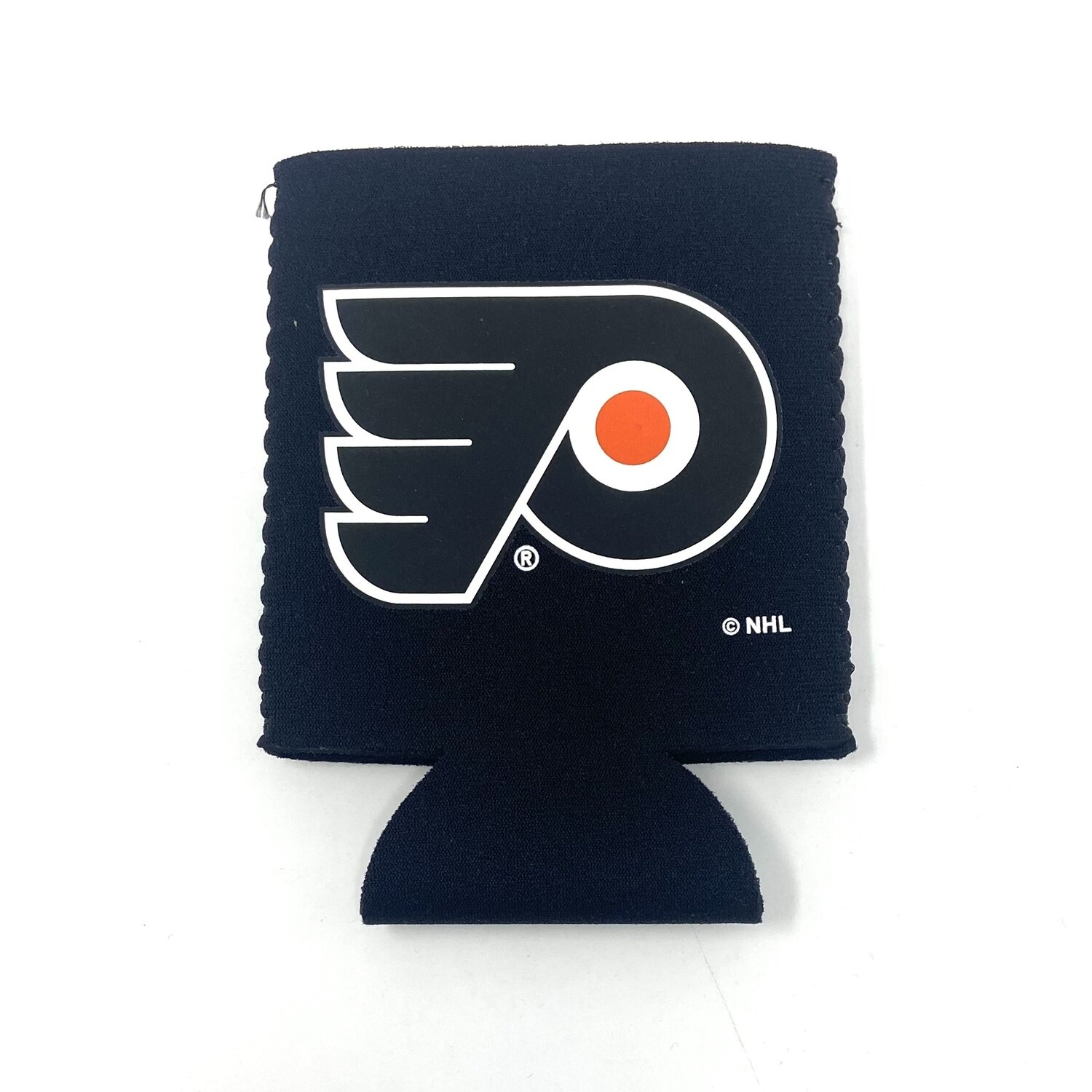 Philadelphia Flyers Black 12 Ounce Can Cooler Koozie