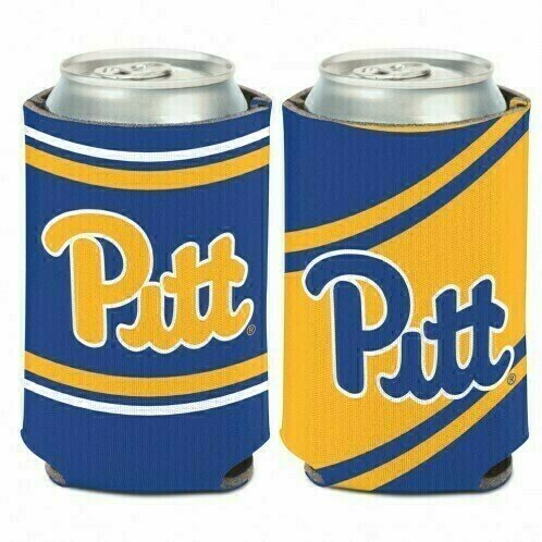 Pitt Panthers Stripes 12 Ounce Can Cooler Koozie