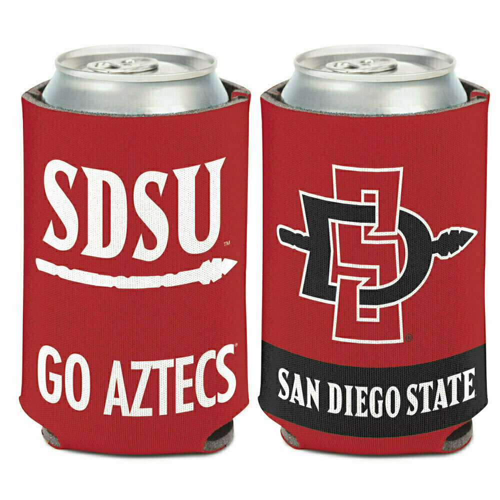 San Diego State Aztecs 12 Ounce Can Cooler Koozie