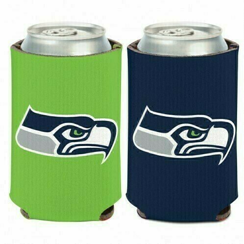 Seattle Seahawks Logo 12 Ounce Can Cooler Koozie