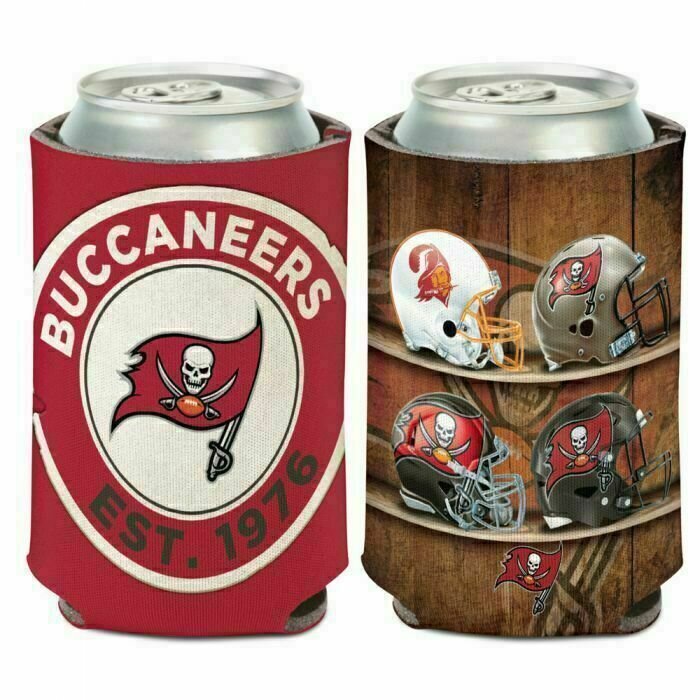 Tampa Bay Buccaneers Evolution 12 Ounce Can Cooler Koozie