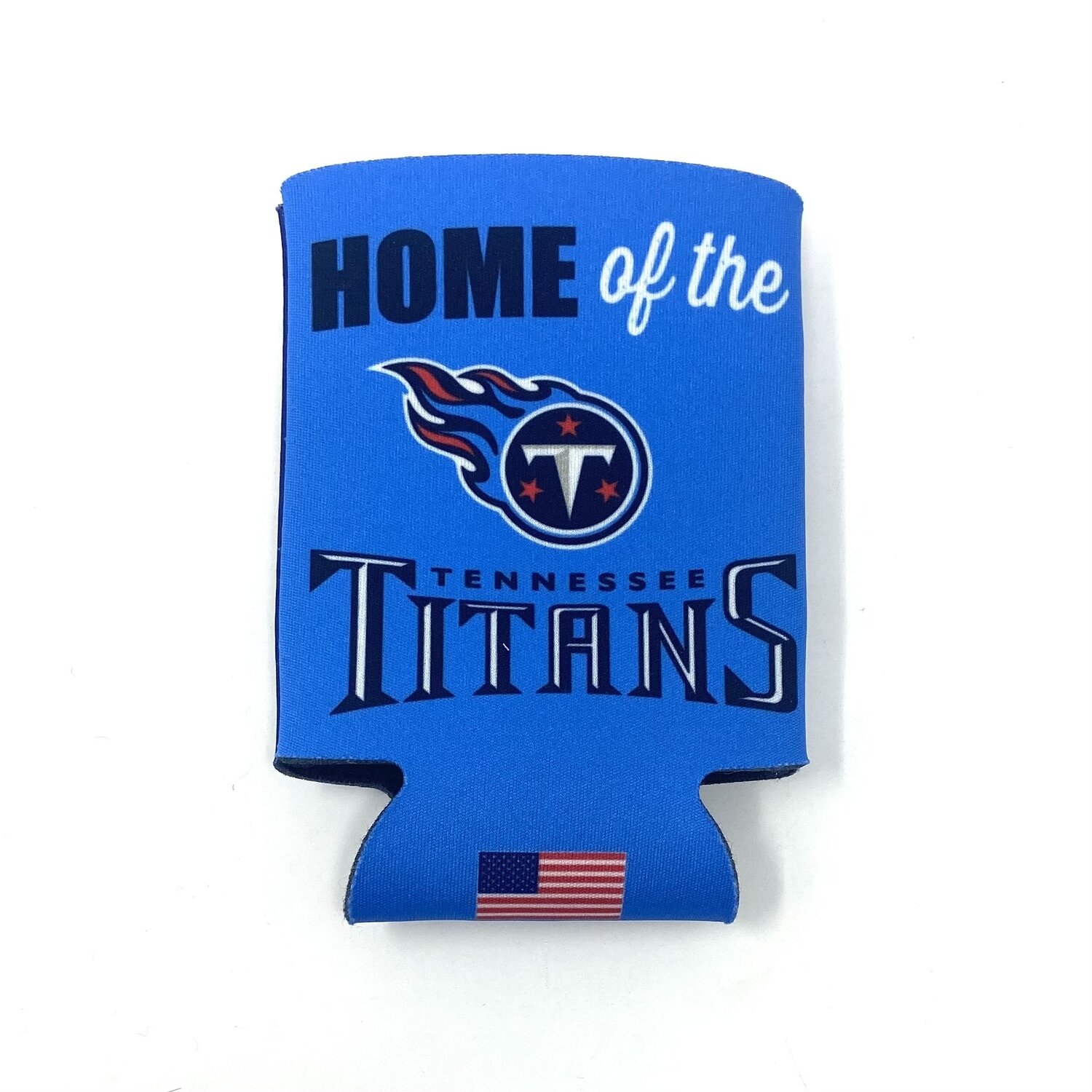 Tennessee Titans Patriotic 12 Ounce Can Cooler Koozie