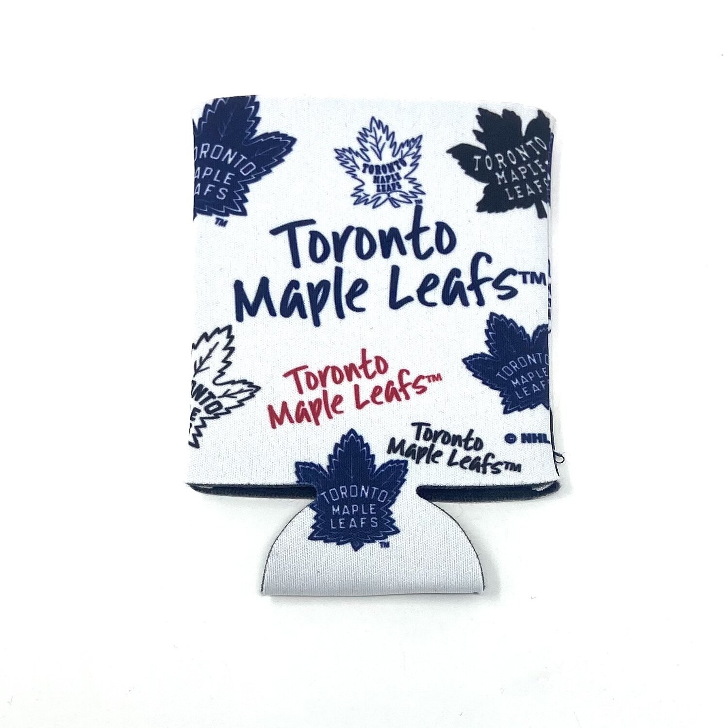 Toronto Maple Leafs Scattered 12 Ounce Can Cooler Koozie