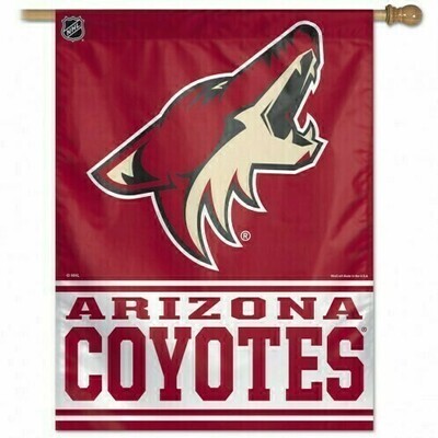 Arizona Coyotes 27" x 37" Vertical Flag