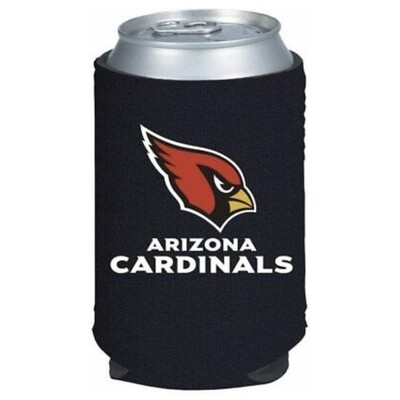Arizona Cardinals Black 12 Ounce Can Cooler Koozie