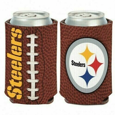Pittsburgh Steelers Football 12 Ounce Can Cooler Koozie
