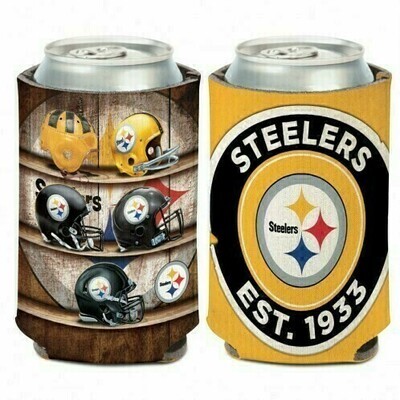 Pittsburgh Steelers Evolution 12 Ounce Can Cooler Koozie