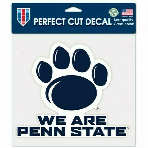 Penn State Nittany Lions Slogan 8" x 8" Perfect Cut Color Decal