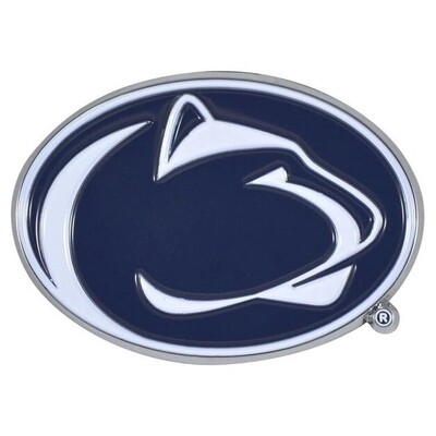 Penn State Nittany Lions 3-D Metal Auto Emblem