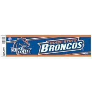 Boise State Broncos 3" x 12" Bumper Sticker