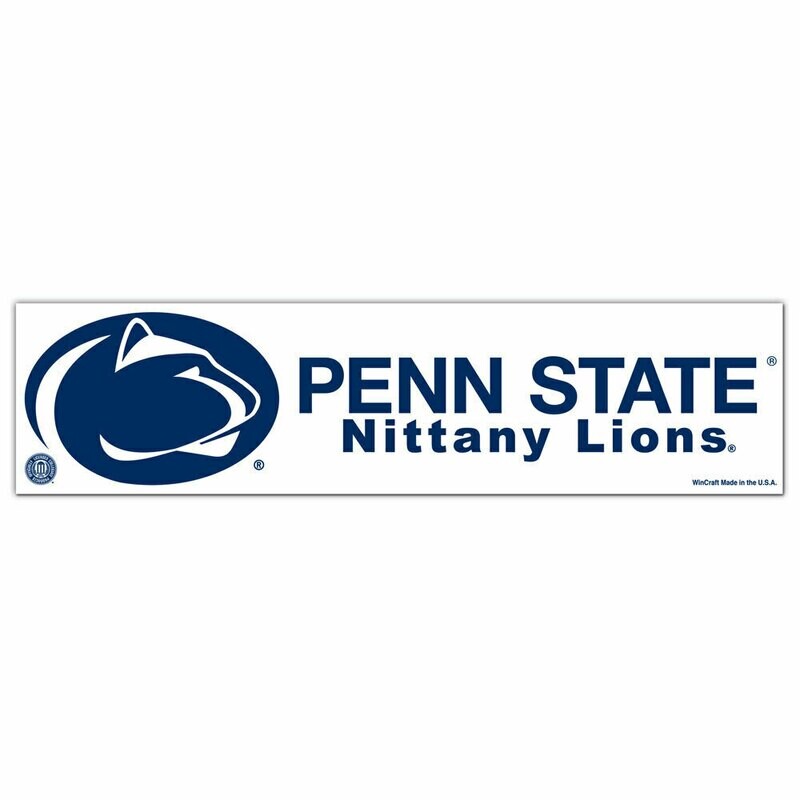 Penn State Nittany Lions 3" x 12" Bumper Sticker