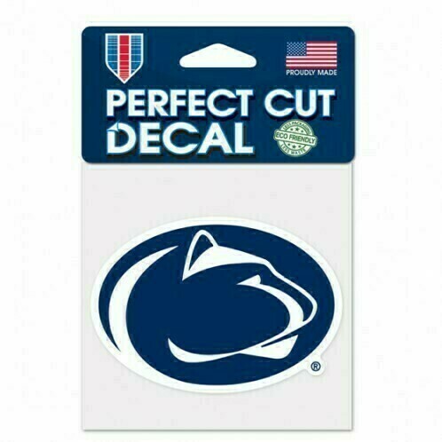 Penn State Nittany Lions Logo 4" x 4" Perfect Cut Color Decal