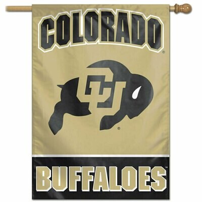 Colorado Buffaloes 28 Colorado Buffaloes 28" x 40" Vertical Flag