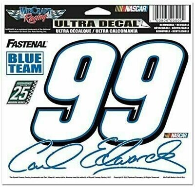 Carl Edwards 4.5" x 5.75" Multi-Use Colored Decal
