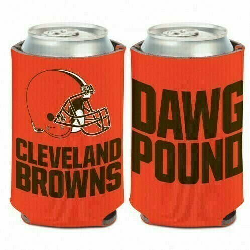 Cleveland Browns Dawg Pound 12 Ounce Can Cooler Koozie