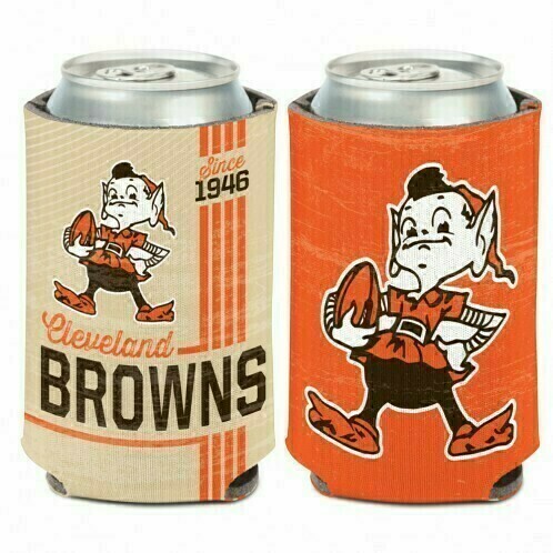 Cleveland Browns Legacy 12 Ounce Can Cooler Koozie
