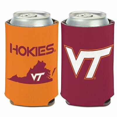Virginia Tech Hokies 12 Ounce Can Cooler Koozie
