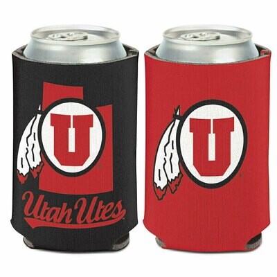 Utah Utes 12 Ounce Can Cooler Koozie