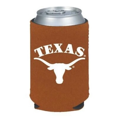 Texas Longhorns Logo 12 Ounce Can Cooler Koozie