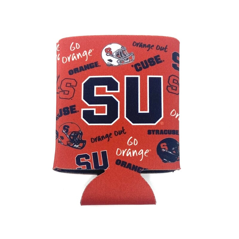 Syracuse Orange 12 Ounce Can Cooler Koozie