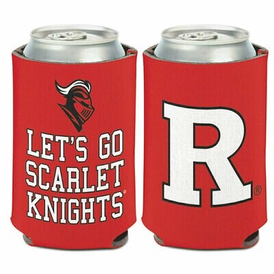 Rutgers Scarlet Knights 12 Ounce Can Cooler Koozie